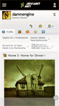 Mobile Screenshot of damnengine.deviantart.com