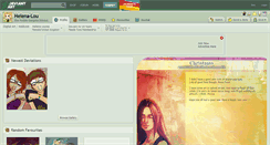 Desktop Screenshot of helena-lou.deviantart.com