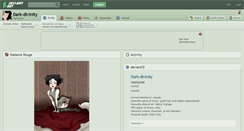 Desktop Screenshot of dark-divinity.deviantart.com