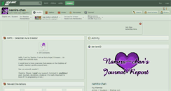 Desktop Screenshot of namira-chan.deviantart.com