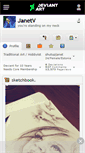 Mobile Screenshot of janetv.deviantart.com