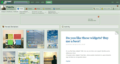 Desktop Screenshot of franchu.deviantart.com