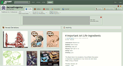 Desktop Screenshot of dacreativegenius.deviantart.com