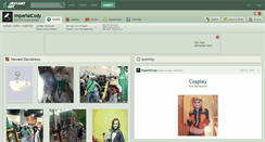 Desktop Screenshot of imperialcody.deviantart.com