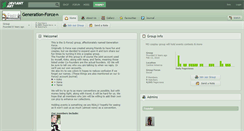 Desktop Screenshot of generation-force.deviantart.com