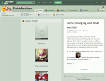 Tablet Screenshot of plushieparadise.deviantart.com