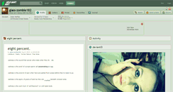 Desktop Screenshot of glass-zombie182.deviantart.com