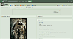 Desktop Screenshot of cinned.deviantart.com