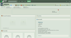 Desktop Screenshot of dalmonte.deviantart.com