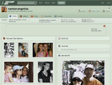 Tablet Screenshot of namioevangelista.deviantart.com