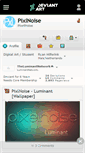 Mobile Screenshot of pixlnoise.deviantart.com