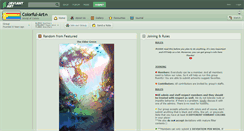 Desktop Screenshot of colorful-art.deviantart.com
