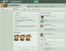 Tablet Screenshot of indierpgmaker.deviantart.com