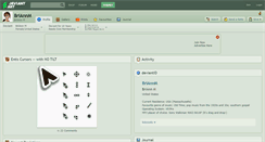 Desktop Screenshot of briannm.deviantart.com
