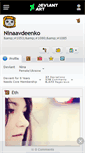 Mobile Screenshot of ninaavdeenko.deviantart.com