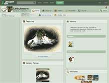 Tablet Screenshot of linkxammy.deviantart.com