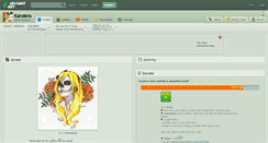 Desktop Screenshot of kandera.deviantart.com