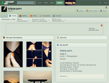 Tablet Screenshot of lolipop-porn.deviantart.com