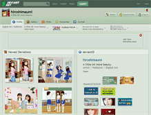 Tablet Screenshot of hiroshimaumi.deviantart.com