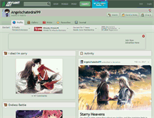 Tablet Screenshot of angelschatedral99.deviantart.com
