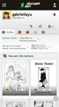 Mobile Screenshot of gabriellayu.deviantart.com
