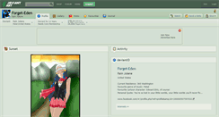 Desktop Screenshot of forget-eden.deviantart.com