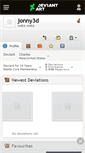 Mobile Screenshot of jonny3d.deviantart.com