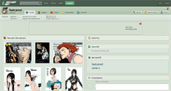 Desktop Screenshot of fastcamel.deviantart.com