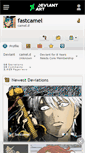 Mobile Screenshot of fastcamel.deviantart.com