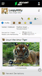Mobile Screenshot of loopykitty.deviantart.com