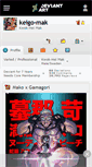 Mobile Screenshot of keigo-mak.deviantart.com