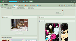 Desktop Screenshot of pange.deviantart.com