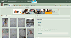 Desktop Screenshot of aiusagi.deviantart.com
