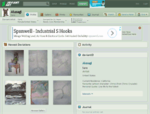 Tablet Screenshot of aiusagi.deviantart.com