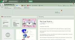 Desktop Screenshot of cryptidseeker101.deviantart.com