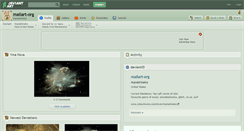 Desktop Screenshot of mailart-org.deviantart.com