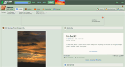 Desktop Screenshot of herron.deviantart.com