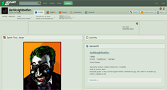 Desktop Screenshot of darkknightbatfan.deviantart.com