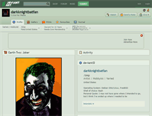 Tablet Screenshot of darkknightbatfan.deviantart.com