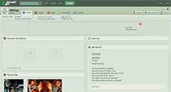 Desktop Screenshot of jennya.deviantart.com