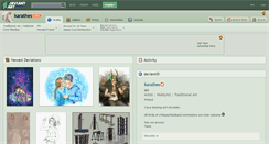 Desktop Screenshot of karathes.deviantart.com