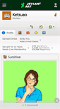 Mobile Screenshot of ketsuao.deviantart.com