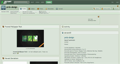 Desktop Screenshot of prdx-design.deviantart.com