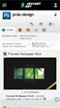 Mobile Screenshot of prdx-design.deviantart.com