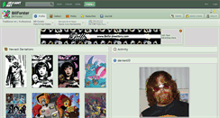 Desktop Screenshot of billforster.deviantart.com
