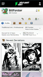 Mobile Screenshot of billforster.deviantart.com