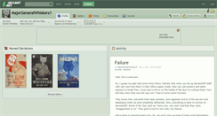 Desktop Screenshot of majorgeneralwhiskers.deviantart.com