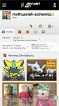 Mobile Screenshot of methuselah-alchemist.deviantart.com