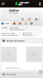 Mobile Screenshot of godcon.deviantart.com