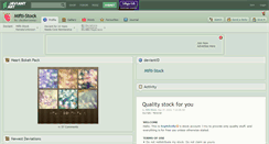 Desktop Screenshot of mifti-stock.deviantart.com